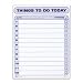 TOPS Daily Agenda, 8.5 x 11 Inches, 100-Sheet Pad (2170)