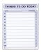 TOPS Daily Agenda, 8.5 x 11 Inches, 100-Sheet Pad (2170)
