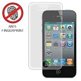 Anti Fingerprint Screen Protector for Apple iPhone 4 AT&T (4G)