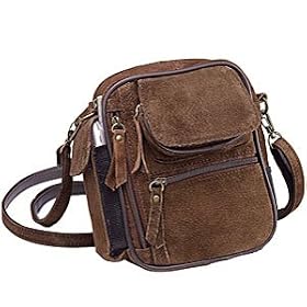 Suede Handbag