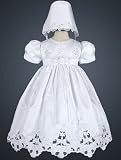 Shantung Dress with Cut Work