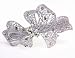 Wedding Surprise Filagree Swarovski Crystal Hair Clip Barrette Jewelry