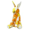 Color Zoo Rory the Rabbit Stuffed Animal - Yellow Fields