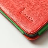 Poetic (TM) Premium Leather Case ClutchCase viewing and typing capabilites for Motorola Xoom Tablet PC green / red (Limited Time Sale!)