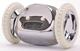Clocky Alarm Clock On Wheels, Chrome 41aD7309fVL. SL160 Clocky Alarm Clock On Wheels, Chrome