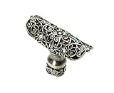 Carpe Diem Hardware 4512-9CAQ Monticello Oblong Knob Made with Swarovski Elements, Chalice by Carpe 