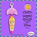 Kooky Klicker Pen Keychain Disney Sleeping Beauty White