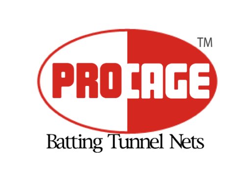 ProCage Batting Cage Tunnel Net (#42, 55'L x 14'W x 12'H)