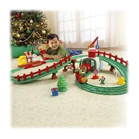 Fisher Price Geotrax North Pole Express Christmas Train Set by Fisher-Price