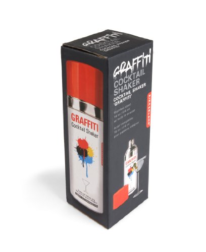 Kikkerland Graffiti Cocktail Shaker