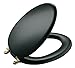 KOHLER K-4701-AF-7 Kathryn Toilet Seat, Black Black