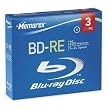 Memorex 32020014026 25GB 2X Rewriteable BD-RE Blu-ray Discs (3pk, Jewel Case)