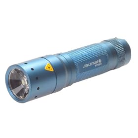 LED Lenser Police Tech Focus Torch Blue