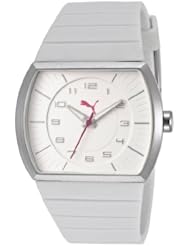 Puma Womens ACTIV PU102512001 Polyurethane Quartz Watch with White Dial