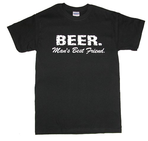 Beer. Mans Best Friend. Funny Adult Short Sleeve TShirt Sizes Small 5XL Assorted Colors = Nerdy TShirt 41aDJN9W%2BqL Beer. Mans Best Friend. Funny Adult Short Sleeve TShirt Sizes Small 5XL Assorted Colors = Nerdy TShirt