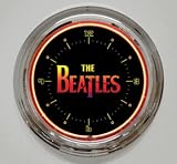 Neon Clock - Beatles