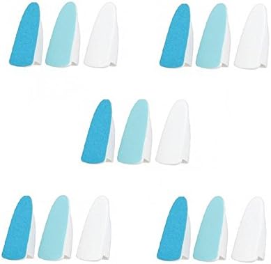 Viproo® Electronic Nail Care System Replacement Heads Pedicure Manicure Buffer File Shine Nail Care Tool (5 Set)