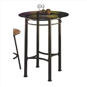 Pastel Furniture FO 520 (40") 3622 Florence 40" Pub Table with Glass Top