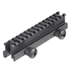 UTG 1-Inch High 13-slot Hi-profile Full Size Riser Mount