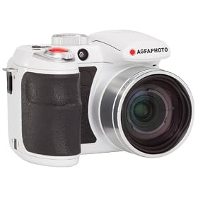 AGFAPHOTO Selecta 16 White 16 MP Digital Camera with 15x Optical Zoom by AGFAPHOTO