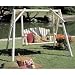 Log Garden Swing 4' (Natural) (66" x 88")