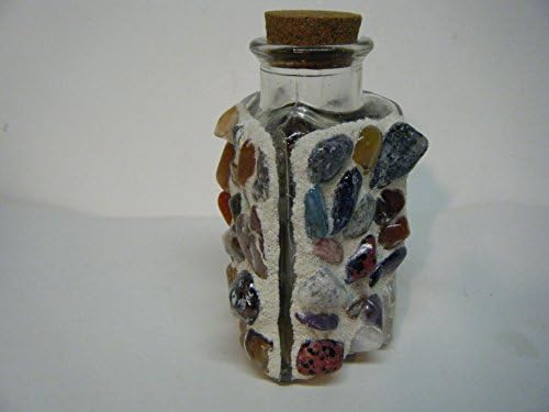 Semi Precious Stone Small decorative Jar