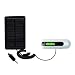 Solar Powered Rechargeable External Battery Pocket Charger for the Philips GoGear SA2125/37 - uses Gomadic TipExchange Technology