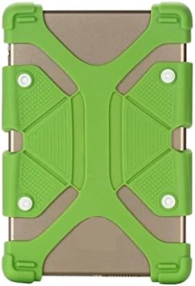 All 7.9 to 9 Inch tablet PC Universal Case,FUA® For All 7.9 to 9 Inch tablet PC Universal Silicone Soft Case Stand Cover (Green)