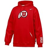 Nike Utah Utes Red Practice Hoody Sweatshirt