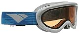 IS Design Logo Series Snowboard Goggles - White Lite Frame / Amber Lens