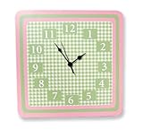 Trend Lab Patchwork Pink Wall Clock