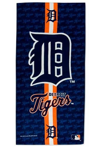 Detroit Tigers Fiber Reactive Beach Towel