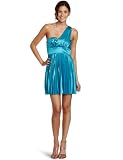 XOXO Juniors Short Sequin Top Pleated Dress