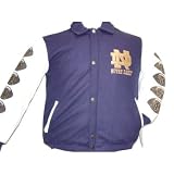 Notre Dame ( University of ) NCAA Adult Varsity National Champions Wool/Leather Jacket