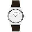 Skagen Herrenarmbanduhr Swiss Slimline Leder 582XLSL