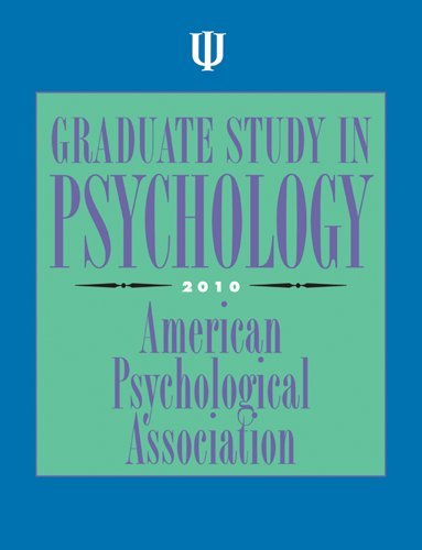 Graduate Study in Psychology 2010