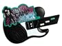 Disney Camp Rock Air Jammerz Guitar - Black/ White