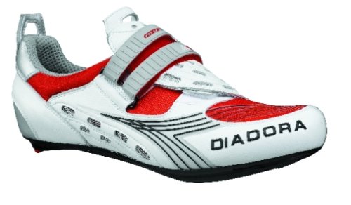 Diadora Triathlonschuh Infinity, weiß/rot