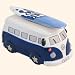 Kitchen & Housewares : VW Camper Van Blue surfer money box