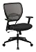 Office Star Latte Air Grid Back Deluxe Task Chair with Adjustable Arms