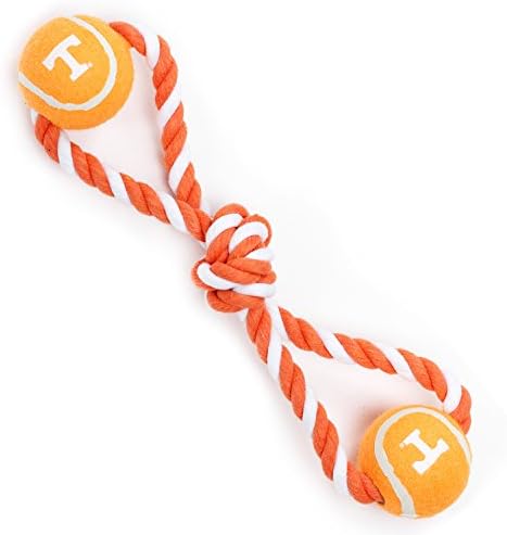 Pet Goods Manufacturing Tennessee Volunteers Double Ball with Dog Toy Rope