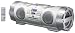 JVC RV NB 10 W MP3-CD-Radiorekorder silber -weiß