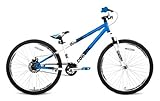 Thruster Control Dirt Jumper Bike (White/Blue, 24-Inch)