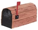 Solar #CC1R0000 Rustic Rural Mailbox