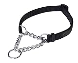 MEDIUM - BLACK - Martingale Control Collar