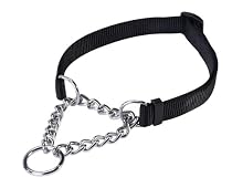 MEDIUM - BLACK - Martingale Control Collar