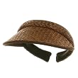 Small Straw Clip Ons-Brown W36S44A