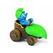 Schleich Smurf in Car