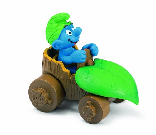 Schleich 40264 Puffo in macchina