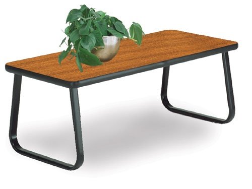 OFM TABLE2040-CHERRY Cocktail Table - Sled Base - Cherry
